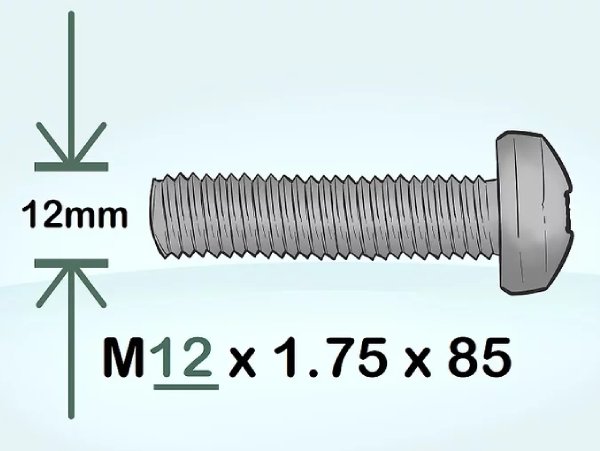 کدخوانی پیچ در سیستم متریک