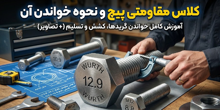 راهنمای خواندن کلاس مقاومتی پیچ