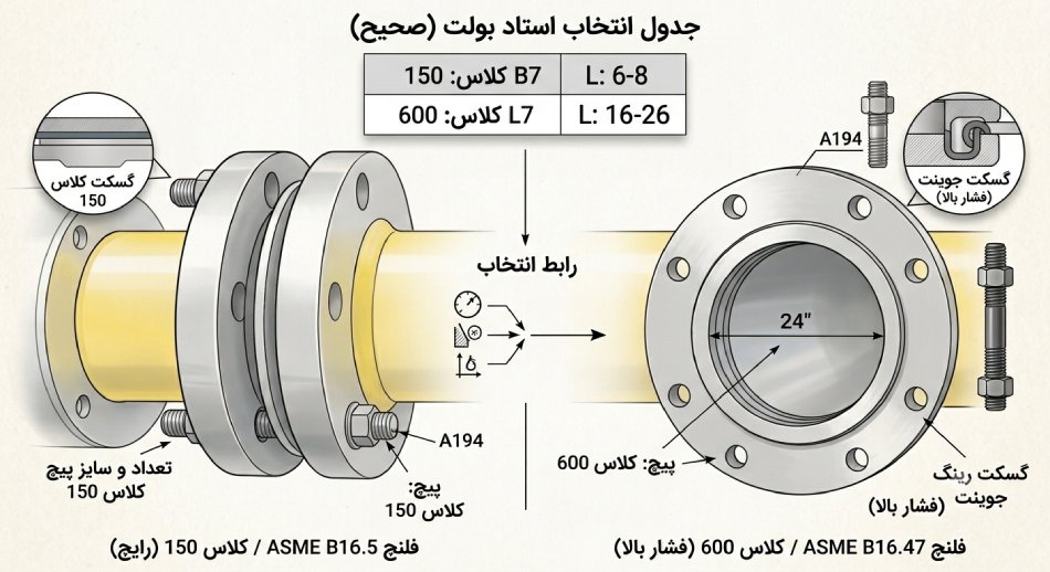 انتخاب سایز مناسب استاد بولت
