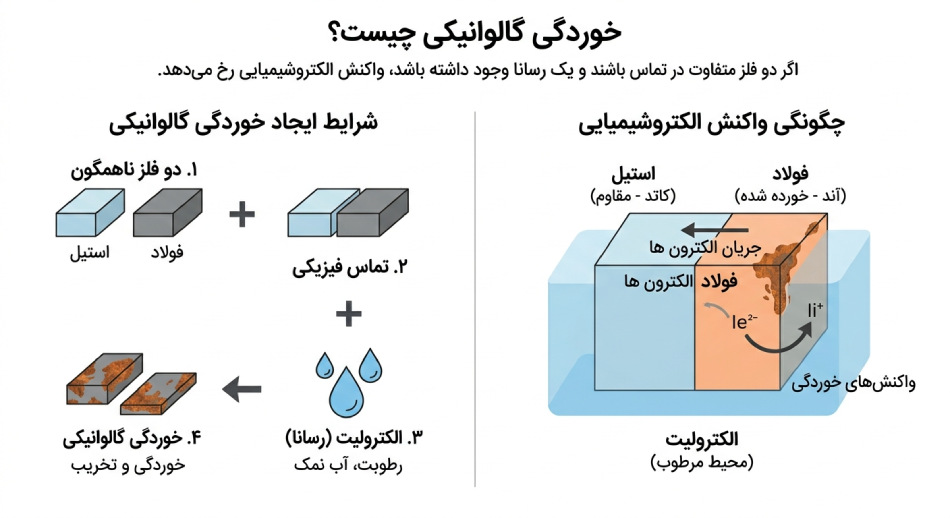 خوردگی گالوانیکی چیست