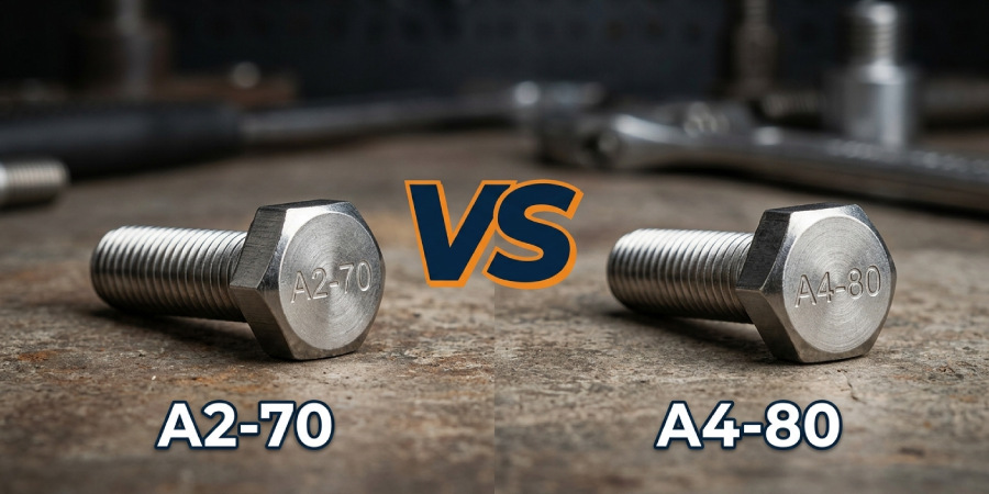 تفاوت پیچ A2-70 و A4-80